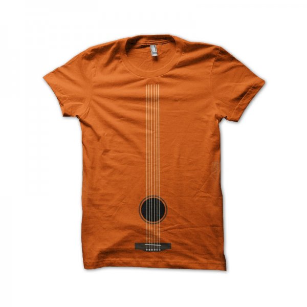 Orange T-shirt Guitar Strings