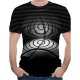 Men everyday wear holiday t-shirt, color block, 3D, graphic print round neck, short sleeves