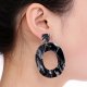 Female Earrings Openwork Vintage Elegant Earrings Jewelry