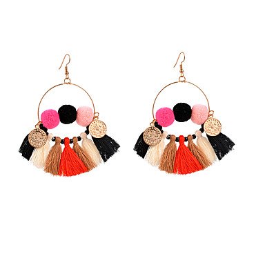 Female earrings earrings female tassel earrings jewelry daily holiday out