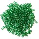 Green beads 2 mm 15 g