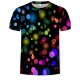 Men slim t-shirt, polka dots, round neck