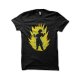 Level 2 DBZ black imitation show T-shirt