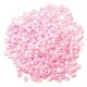 Acrylic pearl pink seed beads 2 mm 15 g