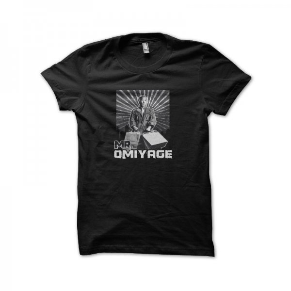 Mr. Black Mr. omiyage T-shirt