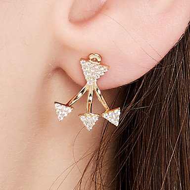 Women earrings earrings elegant metal alloy coating alloy metal jewelry