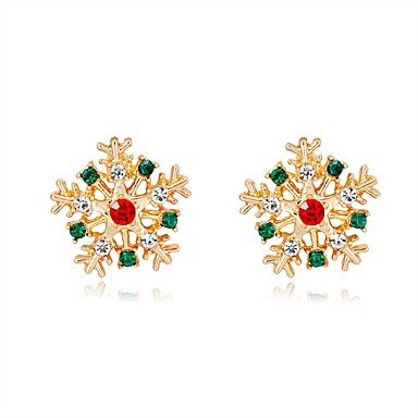 Female fashion classic diamond earrings rainbow