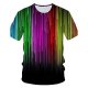 Men daily basic T-shirt, 3D round neck, short sleeves